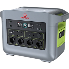 Pramac Powerstation PWB 2400, draagbaar, werkt op accu, 2,4 kW, 4 stopcontacten