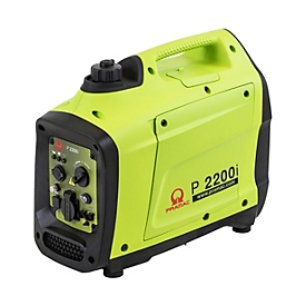 Pramac Stromerzeuger P 2200 i, Benzinbetrieb, Tankinhalt 4 l, 1,9 kW, 230 V, 66 dB, Handstart, 1 Steckdose