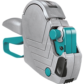 Preisauszeichner METO® Basic S 822, 1-zeilig, 8-stellig, für Etiketten mit Format B 22 x H 12 mm, inkl. Tintenrolle und Etikettenrolle