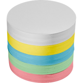 Presentation card block, round, ø 95 mm