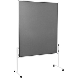 Presentation wall Legamaster ECONOMY, felt, gray