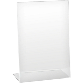 Présentoir de table - 100 x 150 mm - Acrylique - transparent