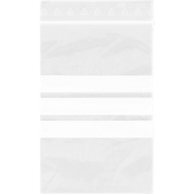 Pressure lock bags, with labelling field & closure band, 150 x 100 mm