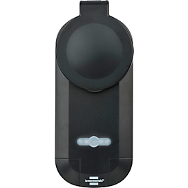 Prise électrique télécommandée BrematicPRO Brennenstuhl, noir, IP44 pour extérieur, 100 m de portée