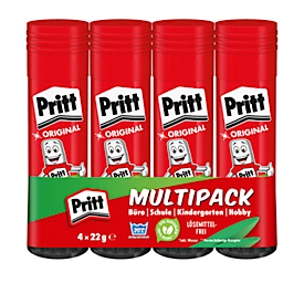 PRITT lijmstift, verpakking van 4, 22 g per stick