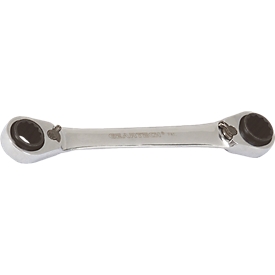 Projahn GearTech 4-in-1, umschaltbare Ratschen-Schlüssel, verchromt