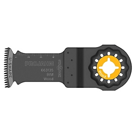 Projahn Lame de scie plongeante, pour bois, BIM, Starlock, 32 mm x 50 mm, 5 pièces