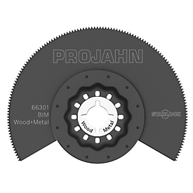Projahn Lame de scie segmentée, pour bois &amp; métal, BIM, Starlock, 85 mm, 1 VE