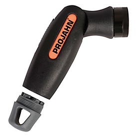 Projahn Multi-poignée, pour lame de scie sabre, logement 1/2" + 1/4", inclinable, anneau de fixation pivotant, noir