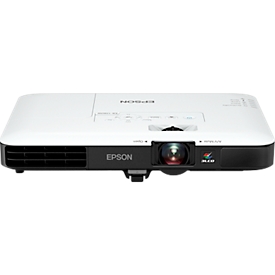 Projecteur 3LCD EPSON EB-1780W, mobile, HD Ready WXGA, 3 000 lumens, contraste 10 000:1, blanc
