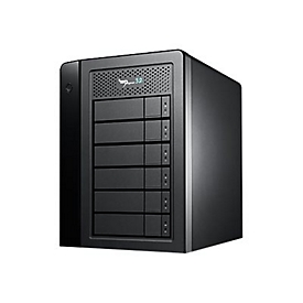 Promise Pegasus32 R6 - Festplatten-Array - 24 TB - 6 Schächte (SATA-600) - HDD 4 TB x 6 - Thunderbolt 3, USB 3.2 Gen 2 (extern)