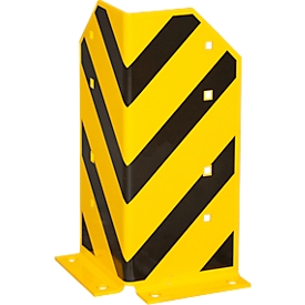 Protection antichoc pour différents rayonnages Bauer, acier, noir/jaune