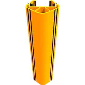 Protection anticollision pour rayonnage Rackguard (S), pour montant de rayonnage de largeur 102 mm/profondeur 45 mm, plastique
