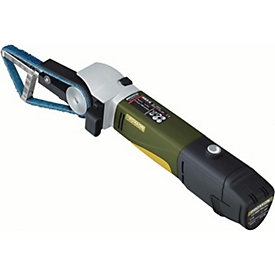 PROXXON Akku-Rohrbandschleifer RBS/A 29830, 10,8 V 2,6 Ah, Band 10x330 mm, Drehzahlregelung, abwinkelbarer Schleifarm