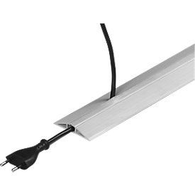 Puente de cable tipo 1, gris, L 1,5 m x W 62 mm x H 12 mm