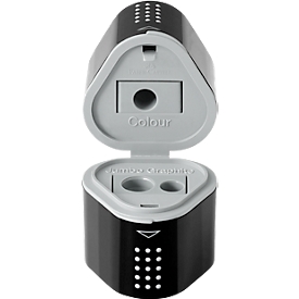 Puntenslijper FABER-CASTELL Grip, zwart 