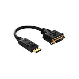 Purelink PureInstall - DisplayPort-Adapter - DisplayPort (M) zu DVI-D (W) - 10 cm - Schwarz