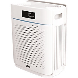Purificateur d'air IDEAL AP25, pour pièce de 15-35 m², L 351 x P 223 x H 452 mm, HEPA et filtre à charbon actif