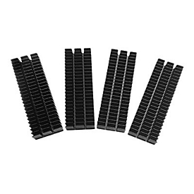 QNAP HS-M2SSD-04 - Solid State Drive Kühlkörper - Silber (Packung mit 4)