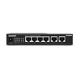 QNAP QSW-2104-2T-R2 - Switch - unmanaged - 4 x 100/1000/2.5G + 2 x 100/1000/2.5G/5G/10GBase-T - Desktop