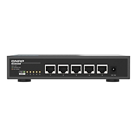 QNAP QSW-3205-5T - Switch - unmanaged - 5 x 100/1000/2.5G/5G/10GBase-T - Desktop