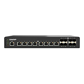 QNAP QSW-IM3216-8S8T - Switch - managed - 8 x 10 Gigabit SFP+ + 8 x 100/1000/2.5G/5G/10GBase-T - an Rack montierbar, wandmontierbar - für QNAP CAB-DAC30M-SFPP-DEC01, CAB-DAC30M-SFPP-DEC02, CAB-DAC50M-SFPP, TRX-10GITSFPP-SR