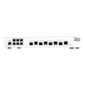 QNAP QSW-M2106-4C - Switch - managed - 6 x 2.5GBase-T + 4 x combo 10 Gigabit SFP+/RJ-45 - Desktop