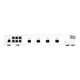 QNAP QSW-M2106-4S - Switch - managed - 6 x 2.5GBase-T + 4 x 10Gb Ethernet SFP+ - Desktop