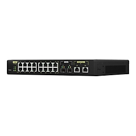 QNAP QSW-M2116P-2T2S - Switch - 20 Anschlüsse - managed - an Rack montierbar