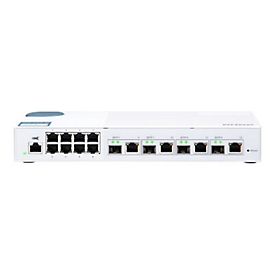 QNAP QSW-M408-4C - Switch - managed - 8 x 10/100/1000 + 4 x C 10 G-Bit SFP+