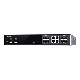 QNAP QSW-M804-4C - Switch - 8 Anschlüsse - managed - an Rack montierbar