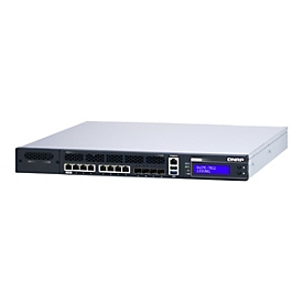 QNAP QuCPE-7012 - Virtualisierungsanwendung - 10GbE, 2.5GbE - 1U - Cloud-verwaltet - Rack-montierbar