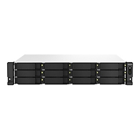 QNAP TS-1264U-RP - NAS-Server - 12 Schächte - Rack - einbaufähig - SATA 6Gb/s
