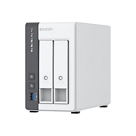 QNAP TS-216G - NAS-Server - 2 Schächte - SATA 6Gb/s - RAID JBOD, 0, 1 - RAM 4 GB