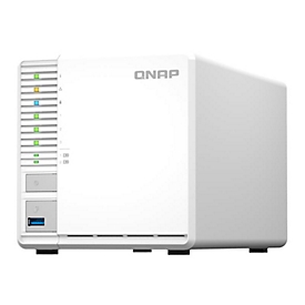 QNAP TS-364 - NAS-Server - 3 Schächte - SATA 6Gb/s - RAID 5 - RAM 8 GB
