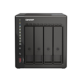 QNAP TS-453E - NAS-Server - 4 Schächte - SATA 6Gb/s - RAID 0, 1, 5, 6, 10, 50, JBOD, 60 - RAM 8 GB