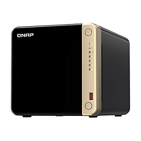 QNAP TS-464 - NAS-Server - 4 Schächte - SATA 6Gb/s - RAID 0, 1, 5, 6, 10, JBOD - RAM 8 GB