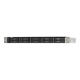 QNAP TS-h1090FU - NAS-Server - 10 Schächte - Rack - einbaufähig - SATA 6Gb/s / PCIe (NVMe)