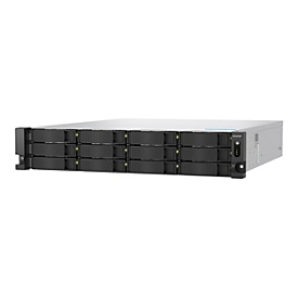 QNAP TS-H1277AXU-RP - NAS-Server - 12 Schächte - Rack - einbaufähig - SATA 6Gb/s