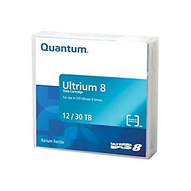 Quantum - LTO Ultrium 8 x 1 - 12 TB - Speichermedium