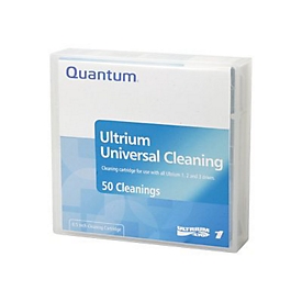Quantum - LTO Ultrium - Mit Strichcodeetikett - Schwarz - Reinigungskassette