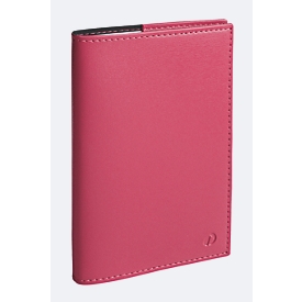 Quo Vadis agenda / organiseur professionnel Prestige 2027, simili cuir rose, semainier, 160 pages, 10x15 cm, papier Clairefontaine, certifié PEFC