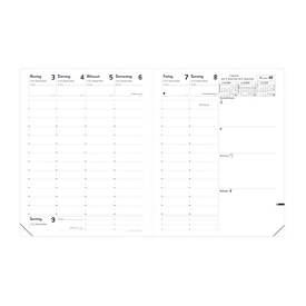 Quo Vadis Wochenkalender Pre 777, 2027, 21x27 cm, Clairefontaine-Papier, Fadenbindung, PEFC-zertifiziert