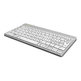 R-Go Compact Break - Tastatur - mit integrierter Pauseanzeige - kabellos - Bluetooth 5.0 - QWERTY