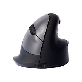 R-Go Ergonomische Maus HE Break - Vertikale Maus - klein, AGR zertifiziert, für Handgröße ?165 mm - ergonomisch - Für Rechtshänder - optisch