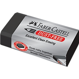 Radierer, Faber Castell Dust-free schwarz