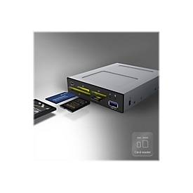 RaidSonic ICY BOX IB-865a - Kartenleser - USB 3.2 Gen 1 / USB 3.2 Gen 2