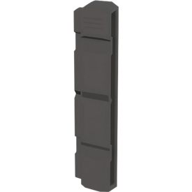 Rallonge pour protection des colonnes en plastique, 200 mm, polyéthylène, l. 200 x H 1100 mm