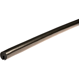 Randbeschermprofiel type B, 5 m/rol, zwart