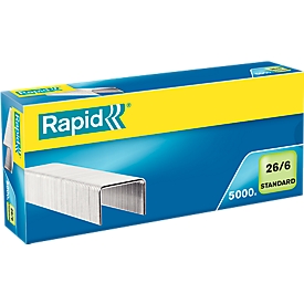 Rapid nietjes 26/6 mm, 5000 st